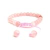 Pulsera Mala Cuarzo Rosa