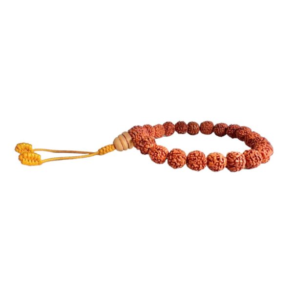 Pulsera Mala Semillas de Rudraksha - Imagen 4