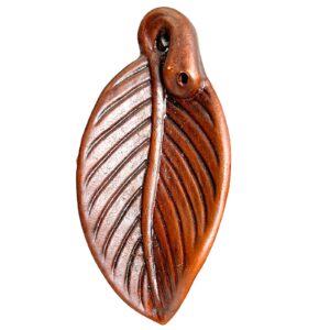 Incensario Hoja de Cerámica