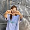 Playera Salvavidas - Gris Jaspeado ¿Y si nos adoptamos? - Imagen 2