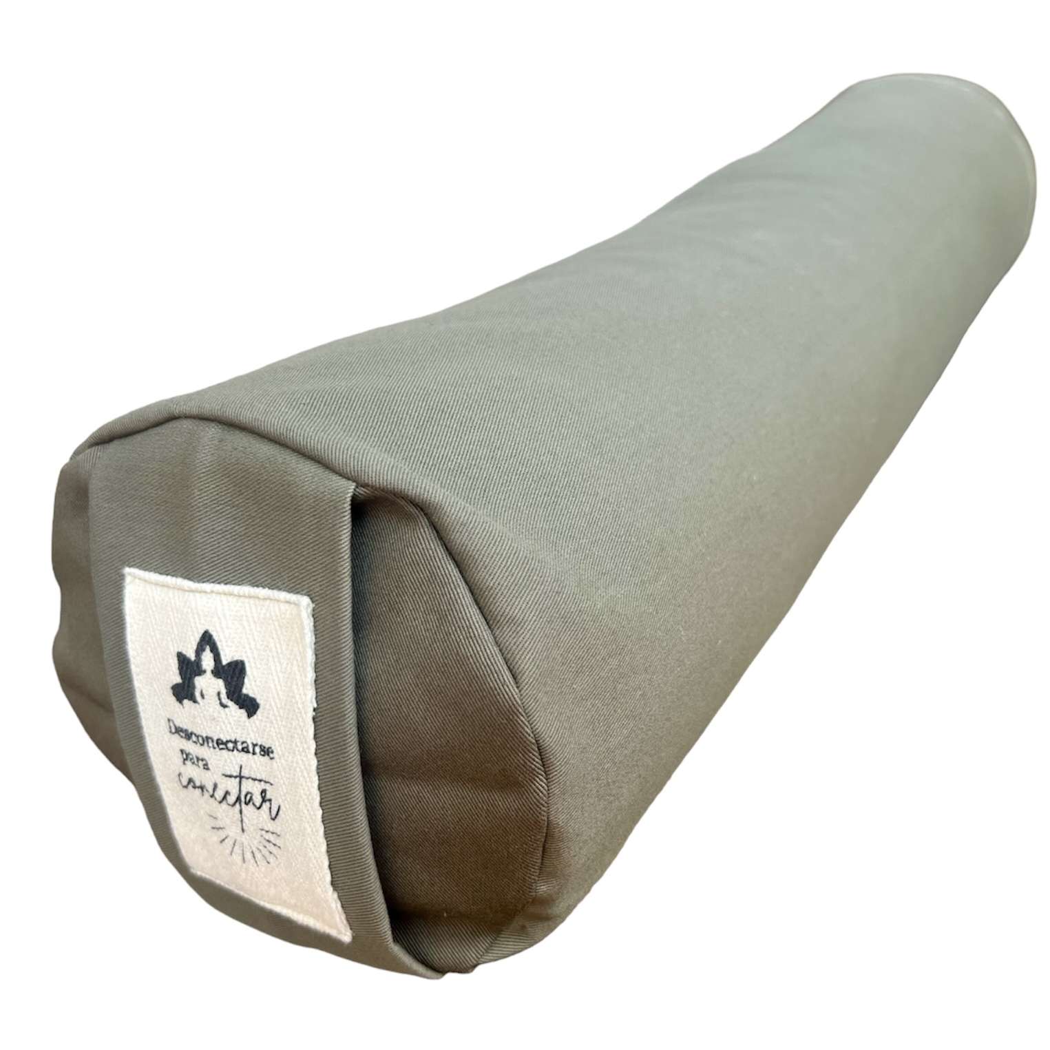 Bolster Grande negro 62x16cm para yoga ⋆ Sentidos de la Vida