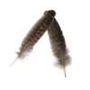 Pluma Ceremonial Natural de Pavo 25-30 cm X 10 PZS - Imagen 3