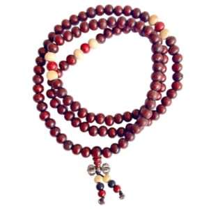 Japa Mala de Madera Elástico