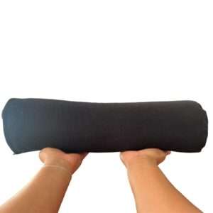 Bolster Mediano Negro 43x13cm