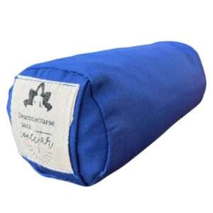 Bolster Pequeño Azul 26x9cm para Yoga