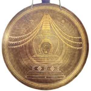 Gong Tibetano Stupa 45cm